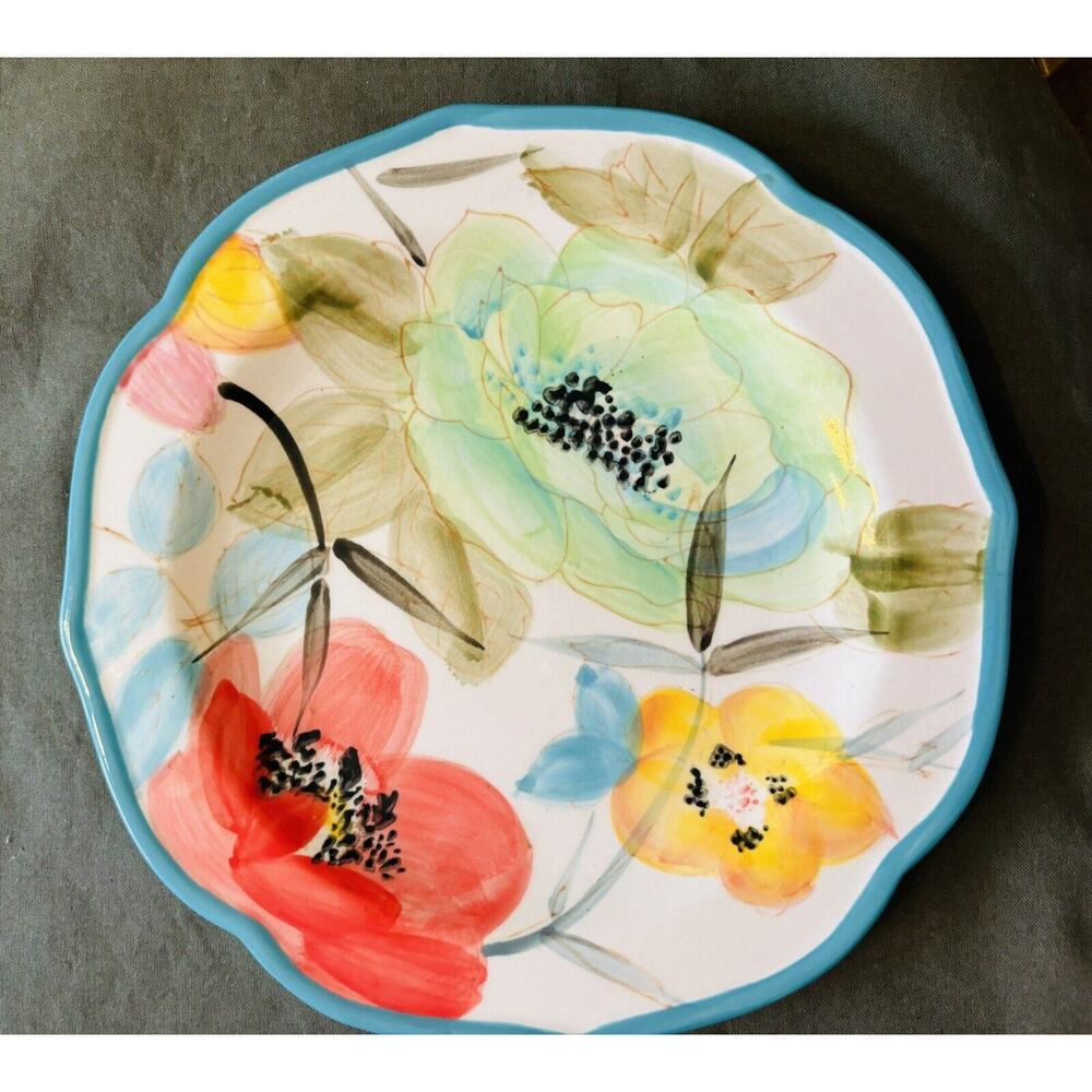 Pioneer Woman Vintage Bloom/Blooming Banquet Salad & Dinner Plates